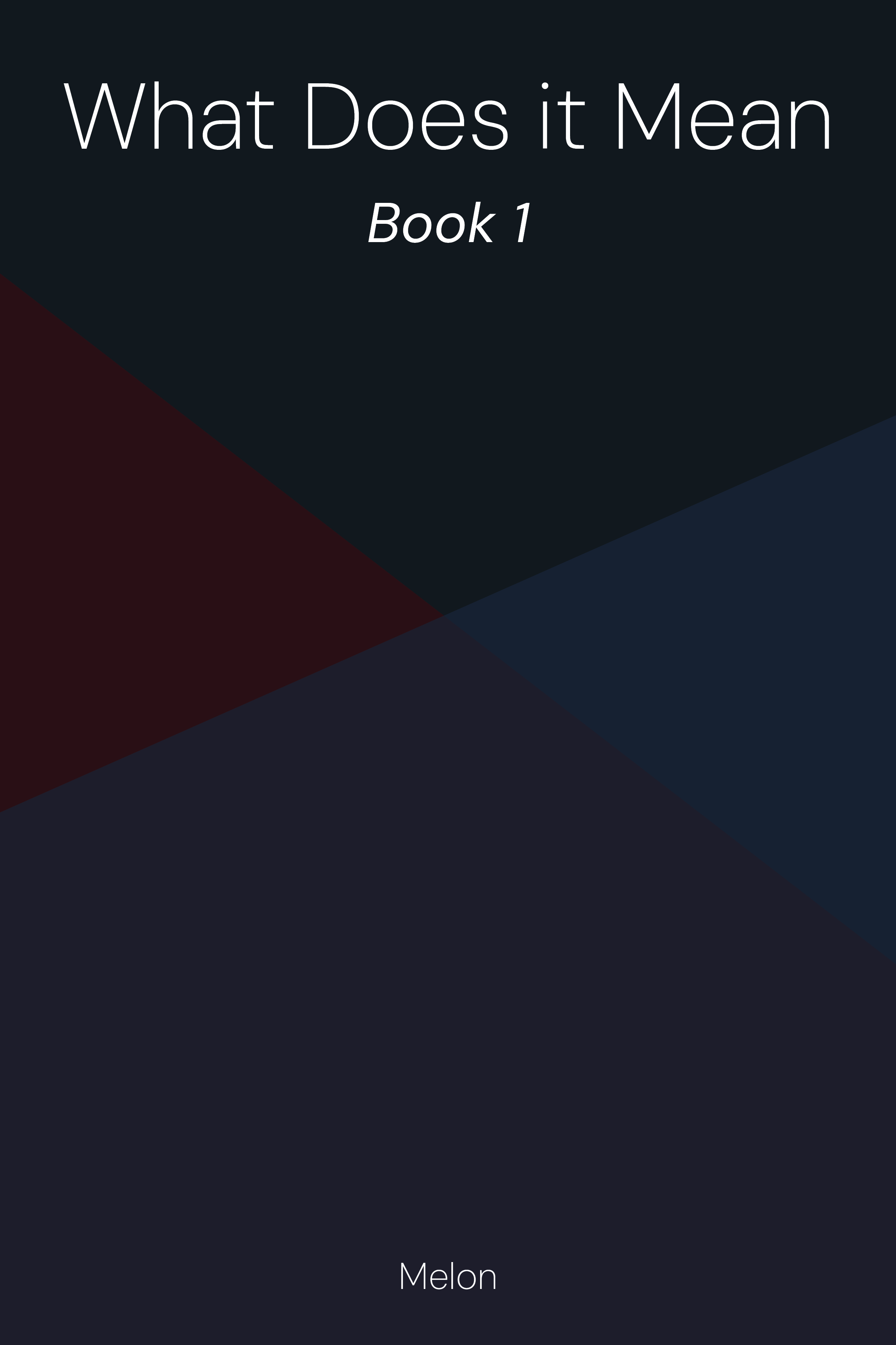 What Does it Mean cover